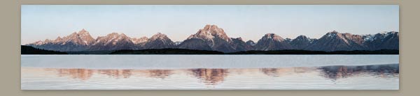 Painting of Grand Tetons